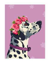 Mother's Day Dalmatian Card