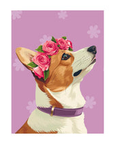 Mother's Day Corgi Card