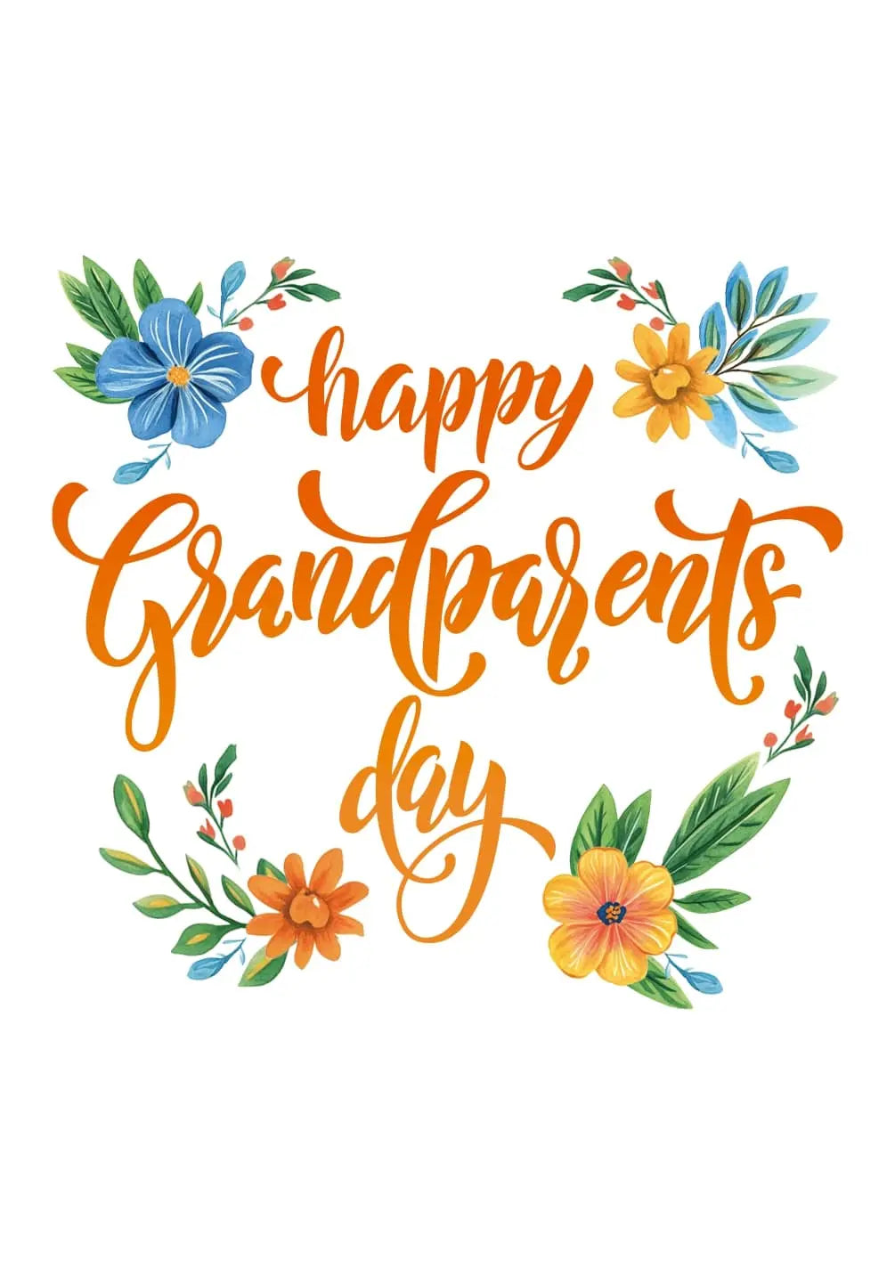 Happy Grandparents Day Card