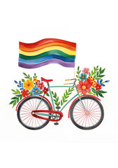 Pride Bicycle Card