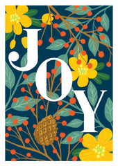 Floral Joy Card