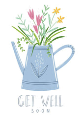 Get Well Watering Can Card