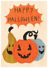 Halloween Pumpkins Card