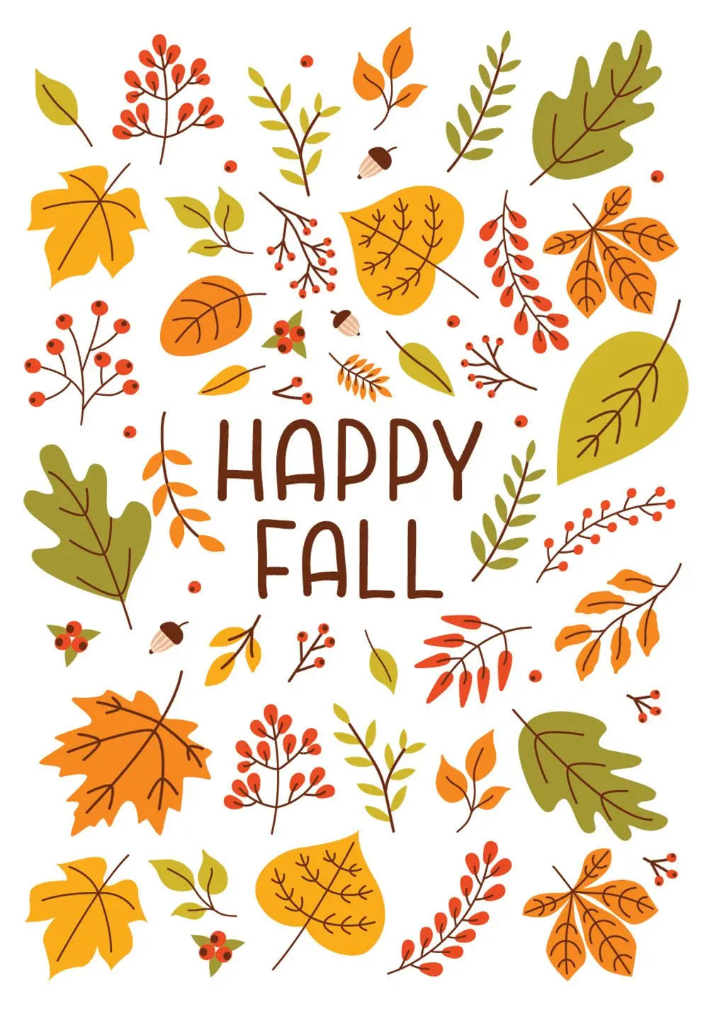 Happy Fall Card