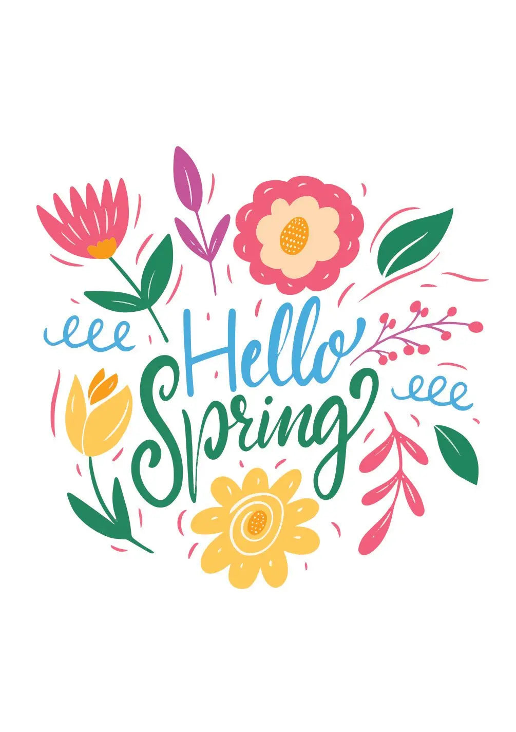 Hello Spring Card