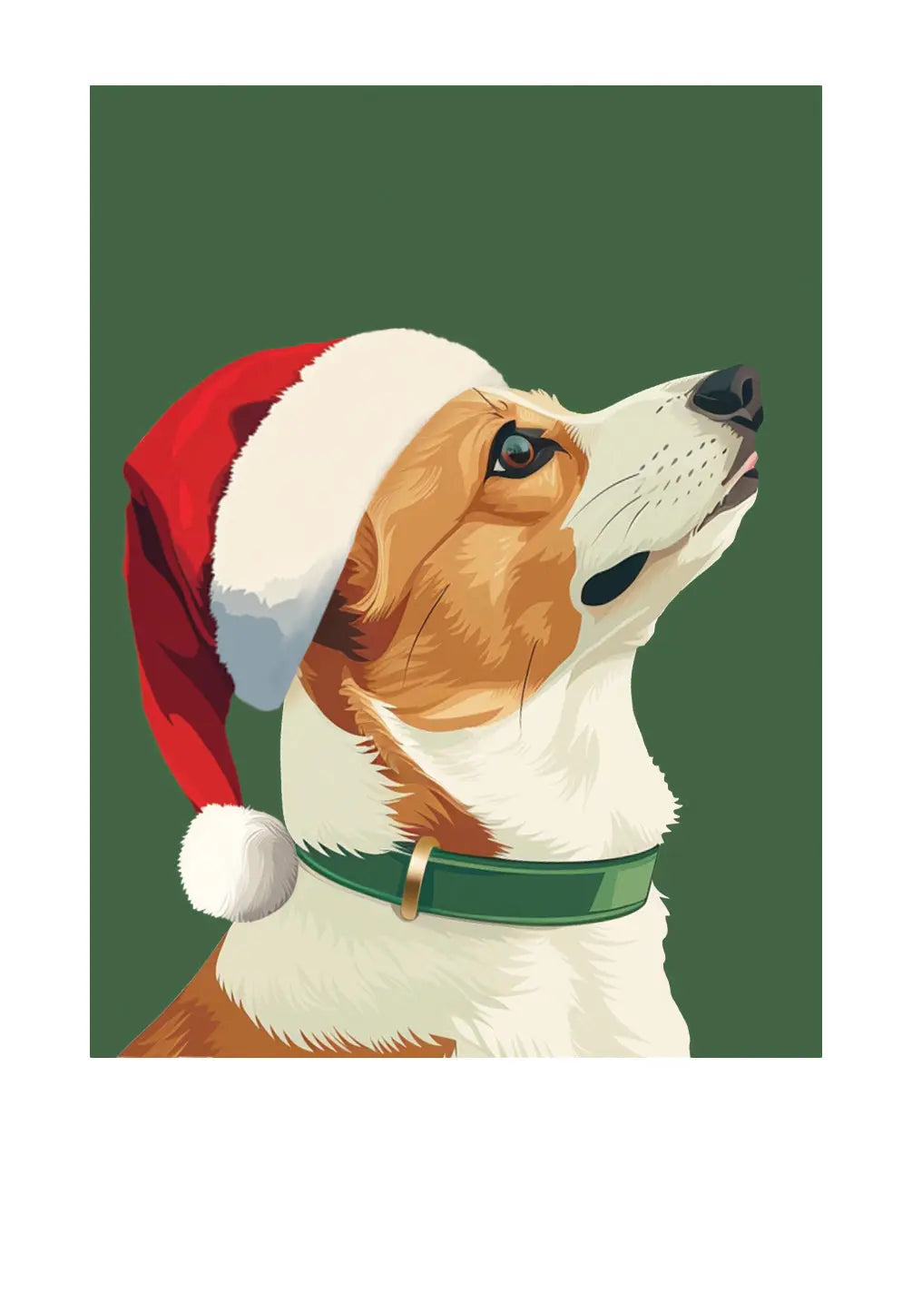 Holiday Corgi Card