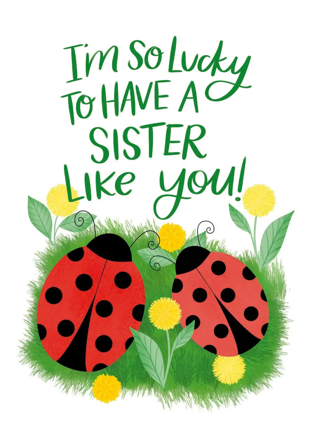 Lady Bugs Card