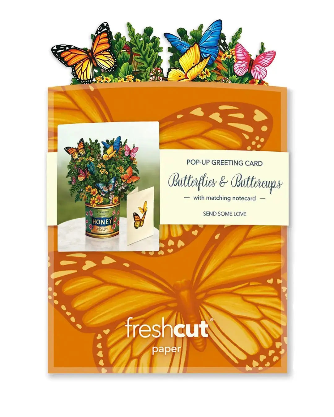 Mini Butterflies and Buttercups Pop-Up Card