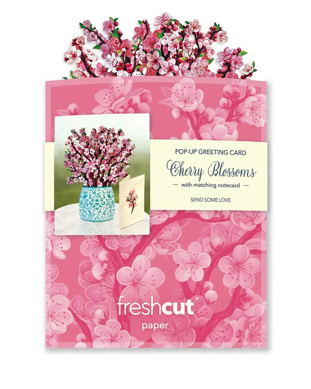 Mini Cherry Blossoms Pop-Up Card