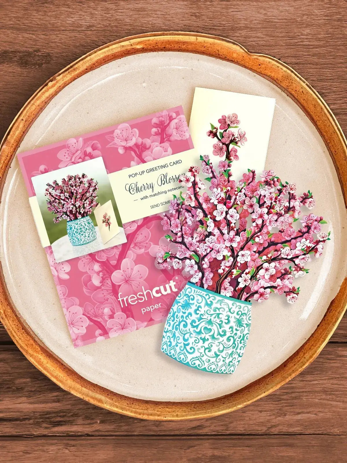 Mini Cherry Blossoms Pop-Up Card