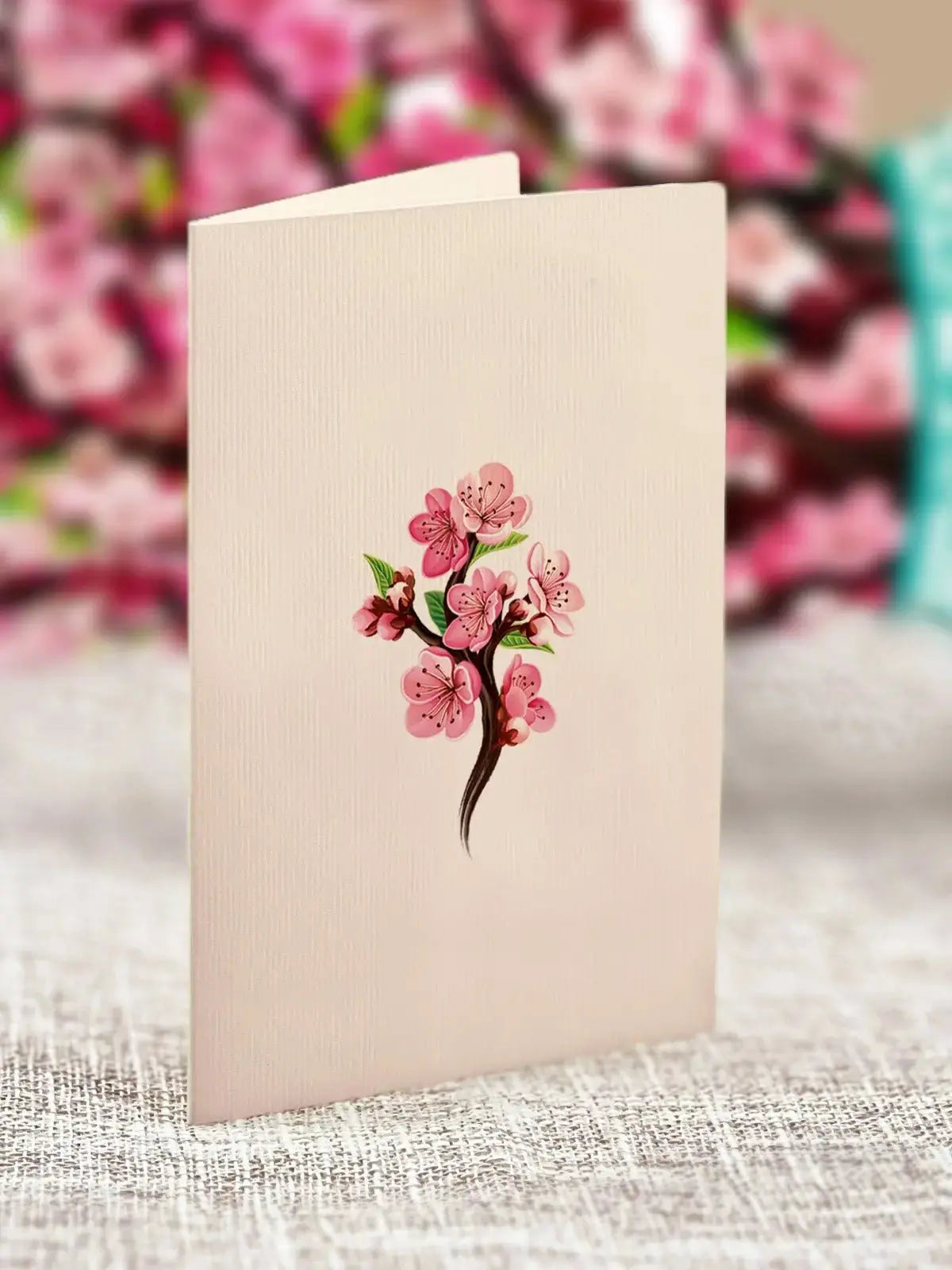 Mini Cherry Blossoms Pop-Up Card