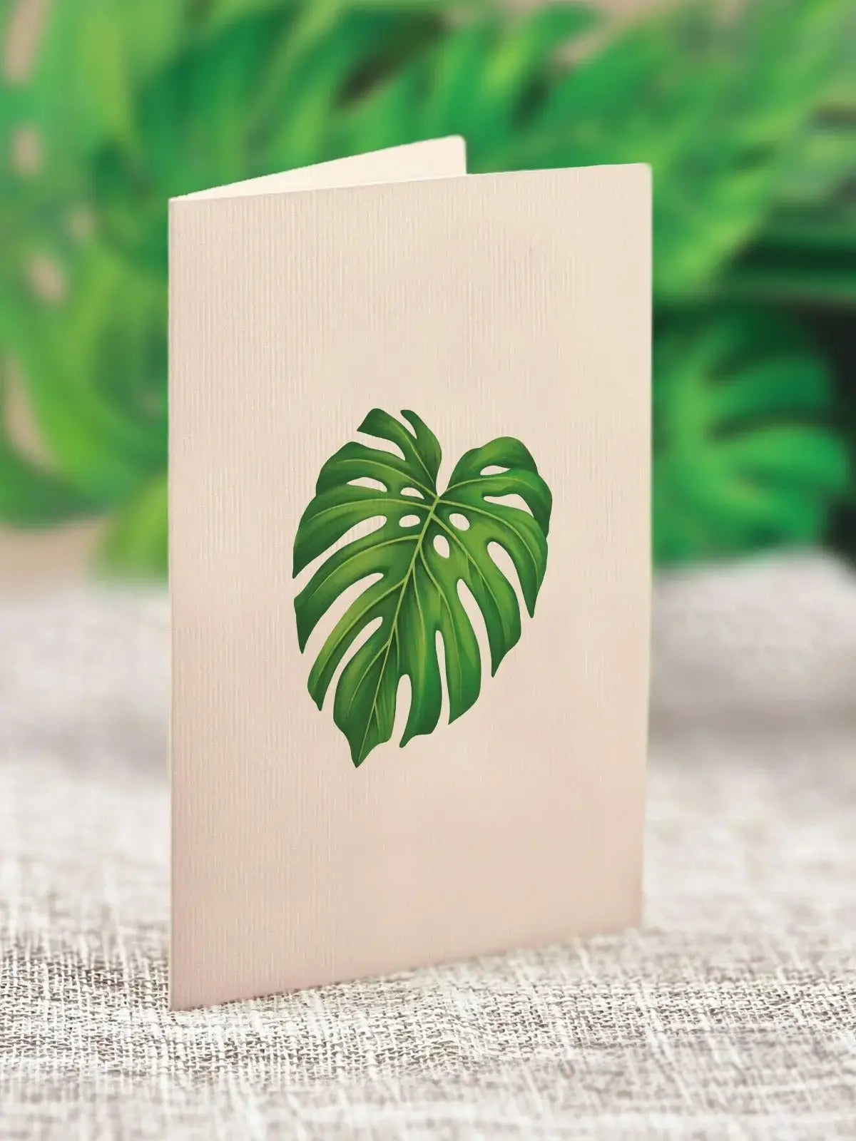 Mini Monstera Pop-Up Card