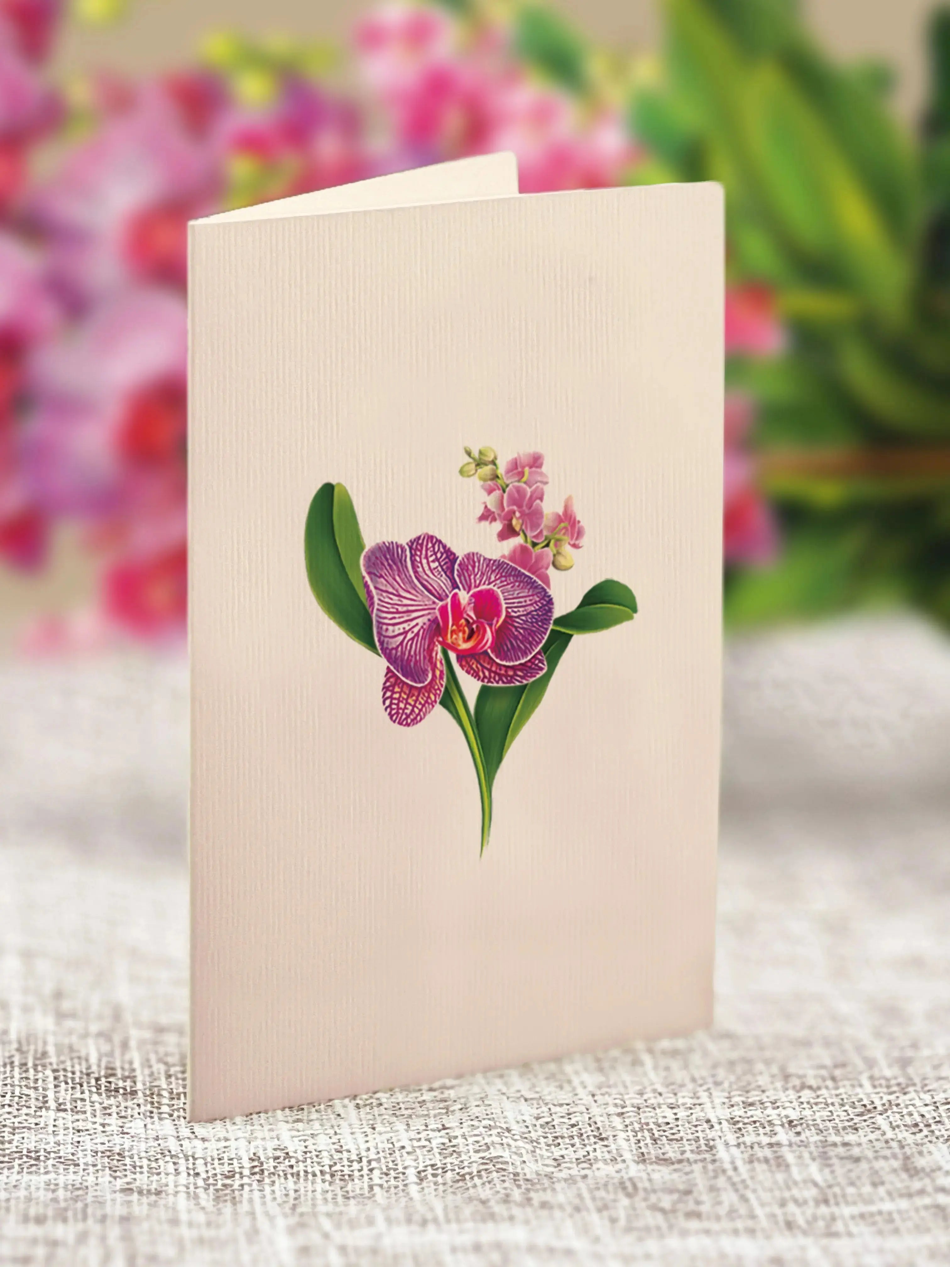 Mini Orchid Oasis Pop-Up Card