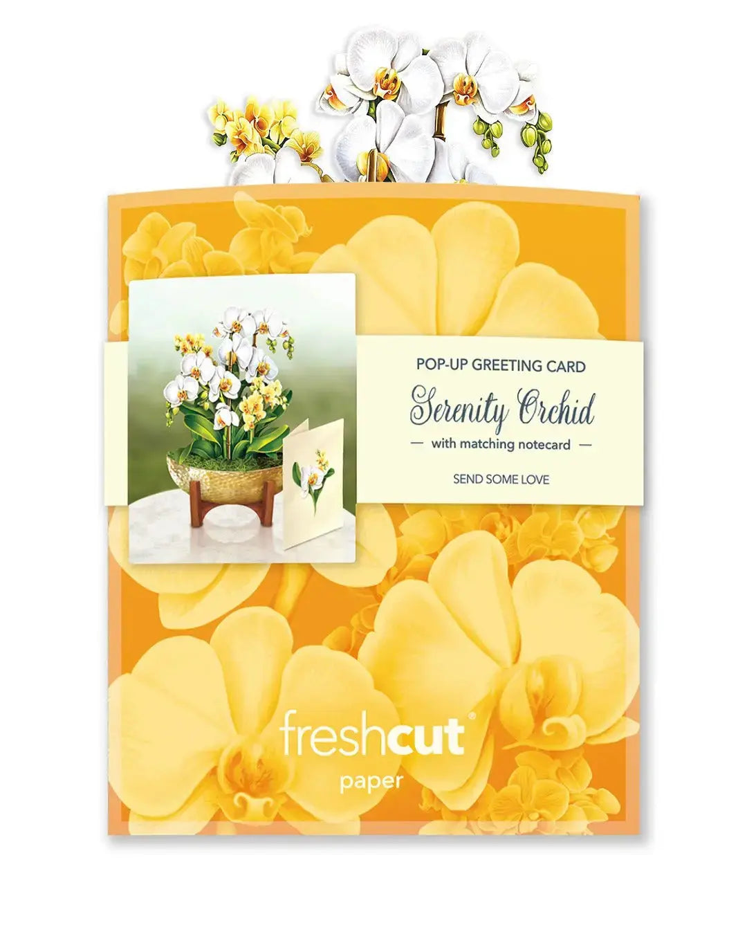 Mini Serenity Orchid Pop-Up Card
