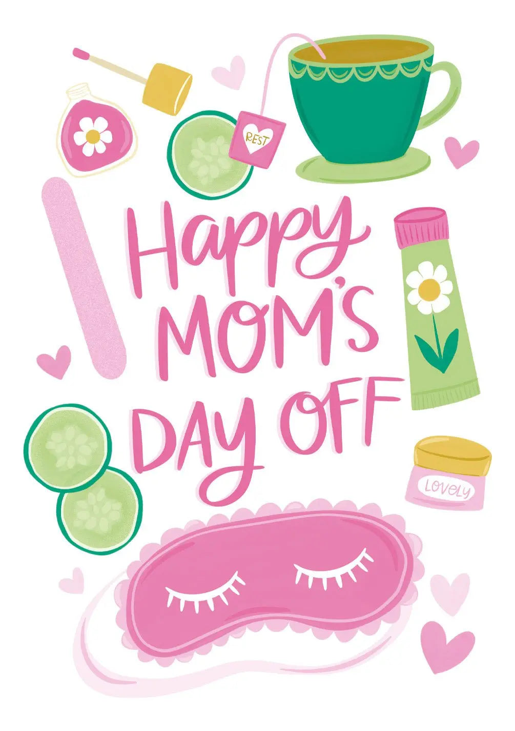 Moms' Day Off Card