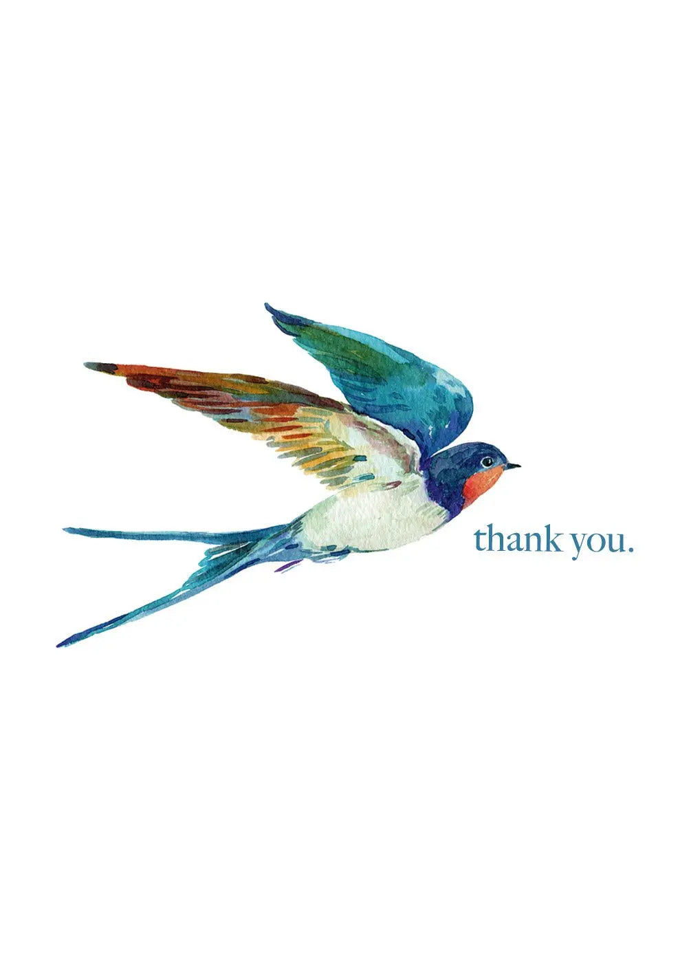 Thank You Bird Card