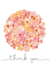 Thank You Blossom Ball Card