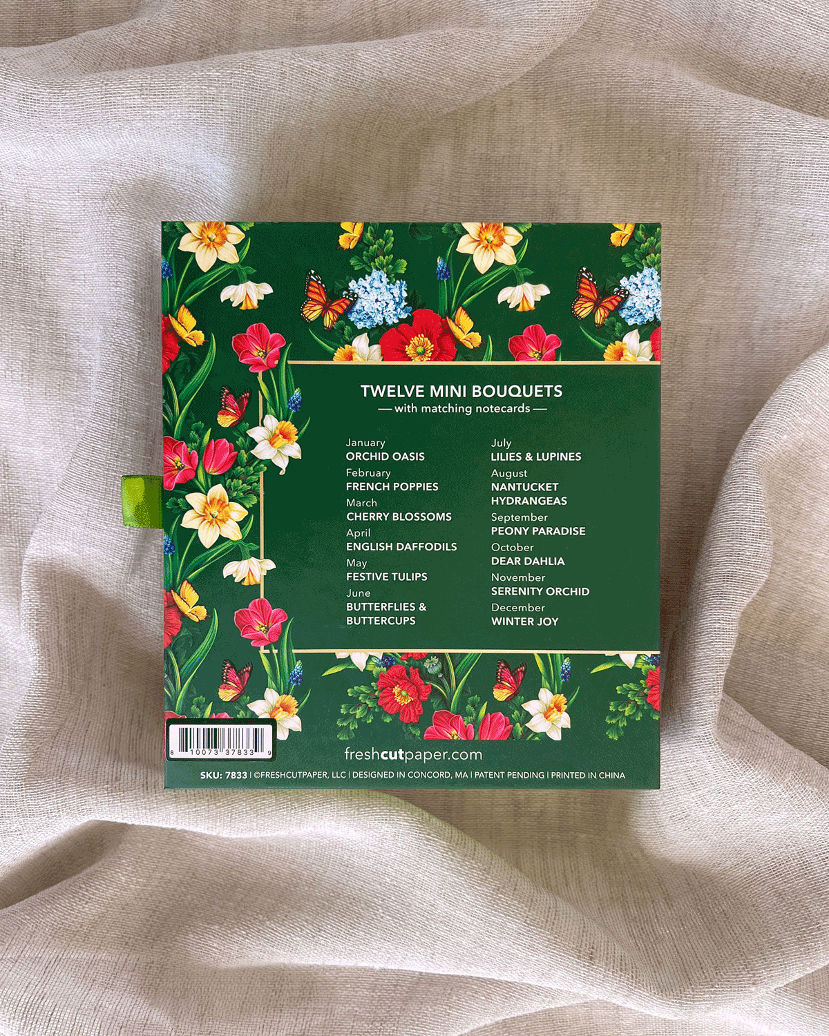 Year of Flowers Boxed Set of 12